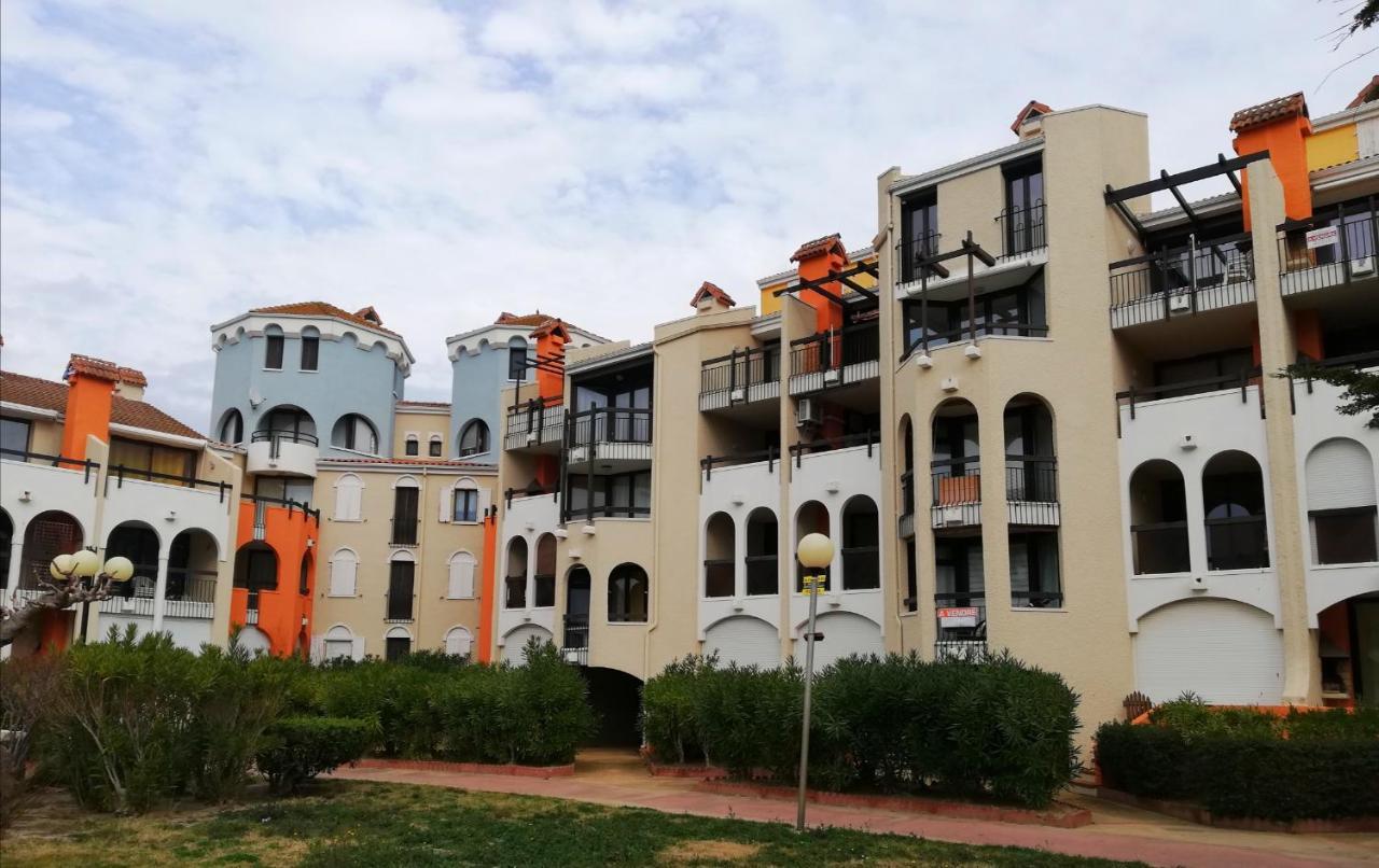 Appartement Cosy Sur La Presqu'Ile De Cap Coudalere Avec Piscine Ouverte Et Chauffee Le Barcarès エクステリア 写真