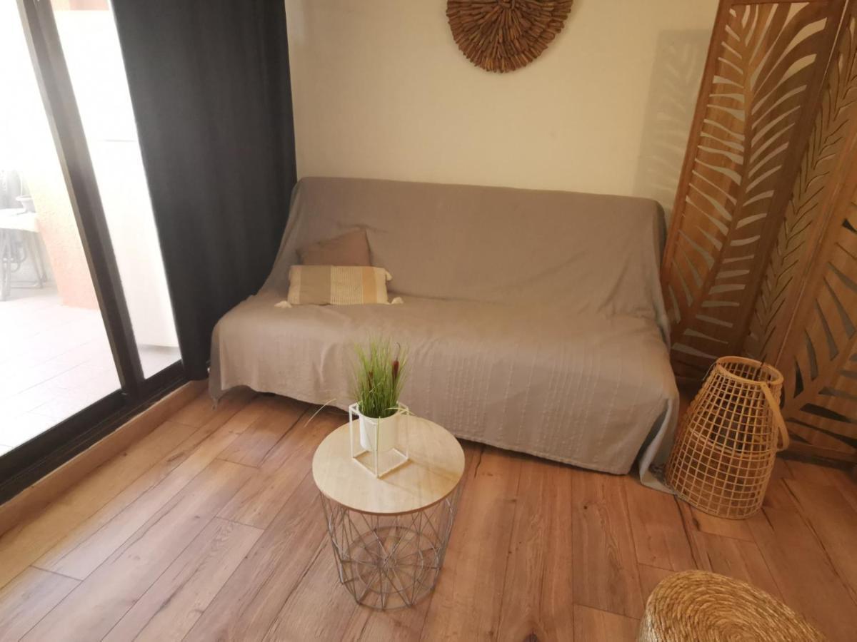 Appartement Cosy Sur La Presqu'Ile De Cap Coudalere Avec Piscine Ouverte Et Chauffee Le Barcarès エクステリア 写真